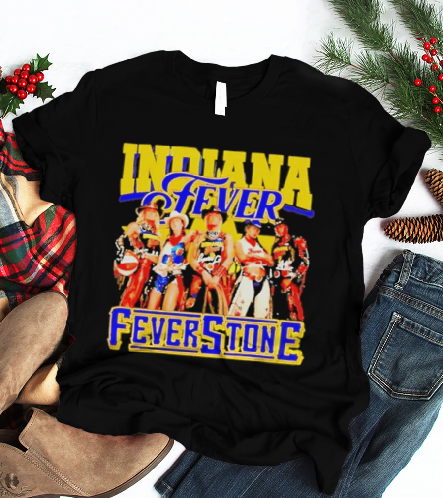 Indiana Fever Players Fever Stone Signatures T-Shirt