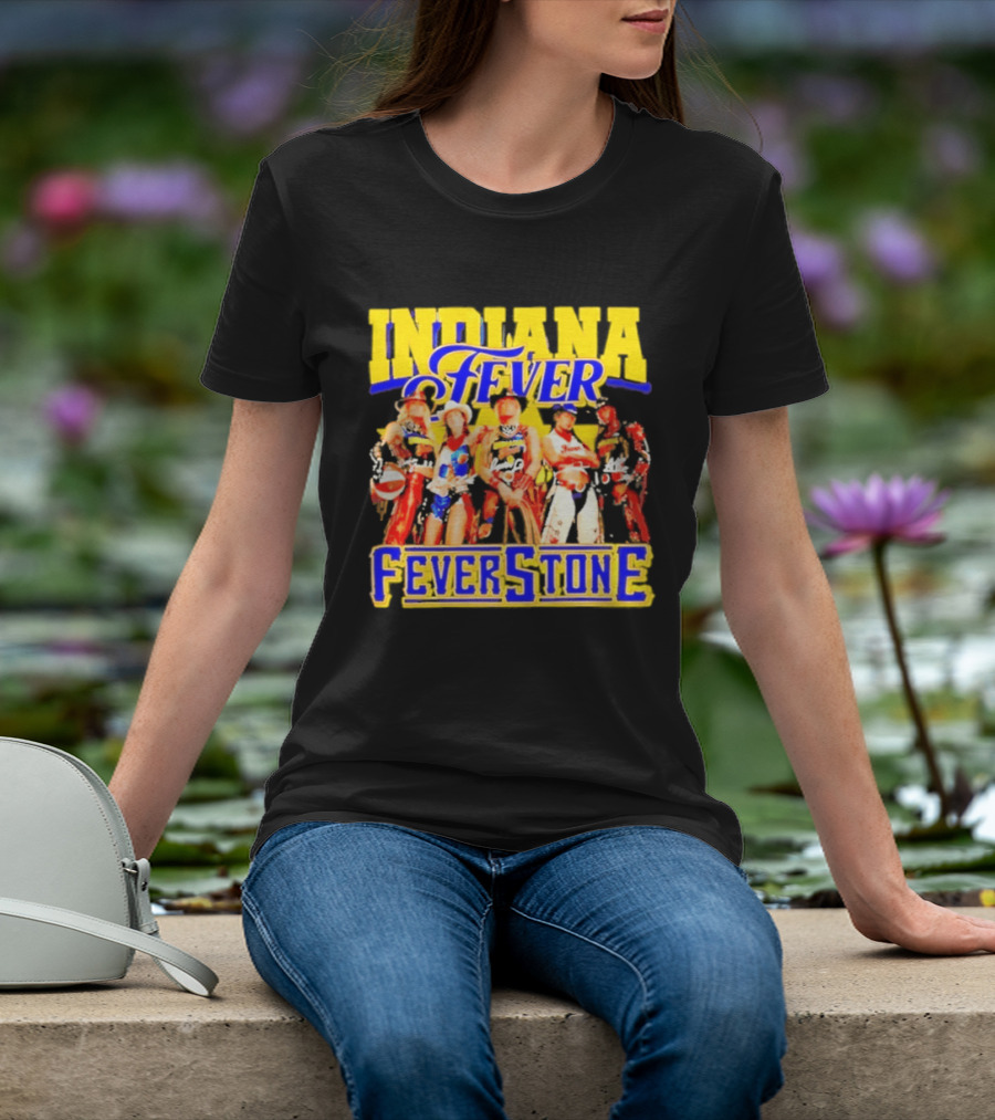Indiana Fever Players Fever Stone Signatures T-Shirt