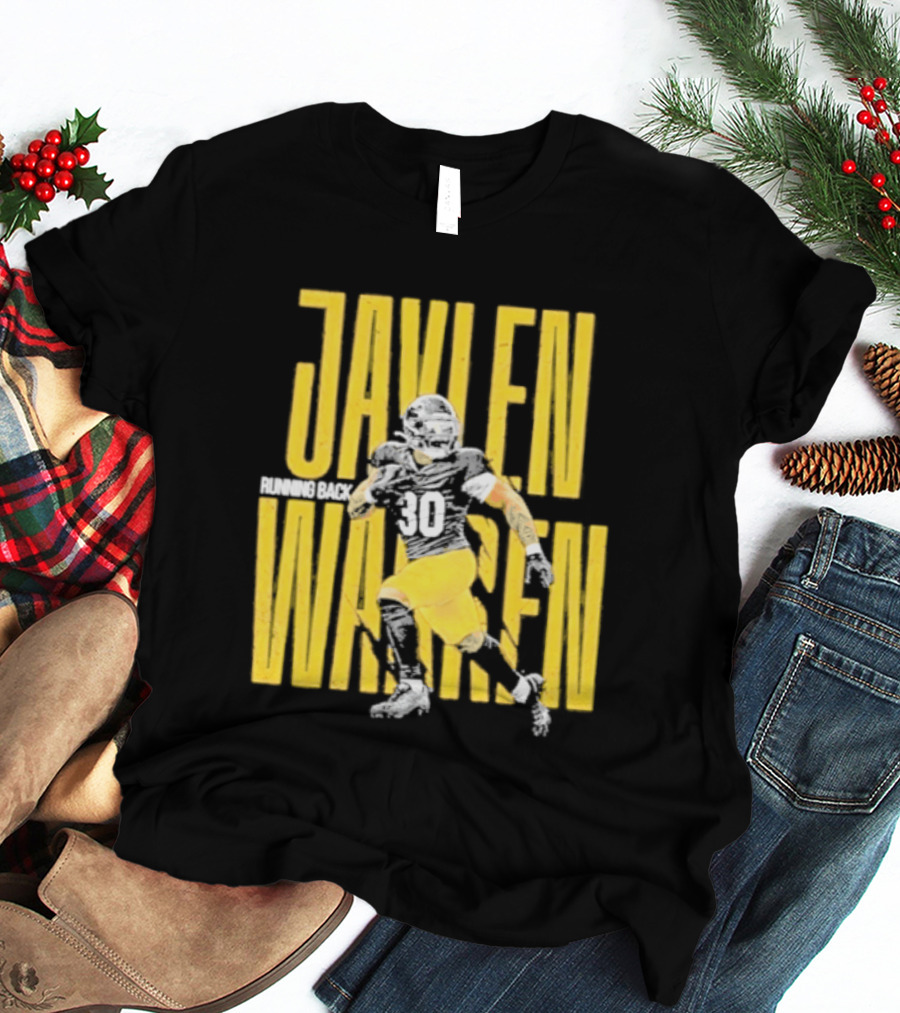 Jaylen Warren Pittsburgh Steelers Football Player Name T-Shirt