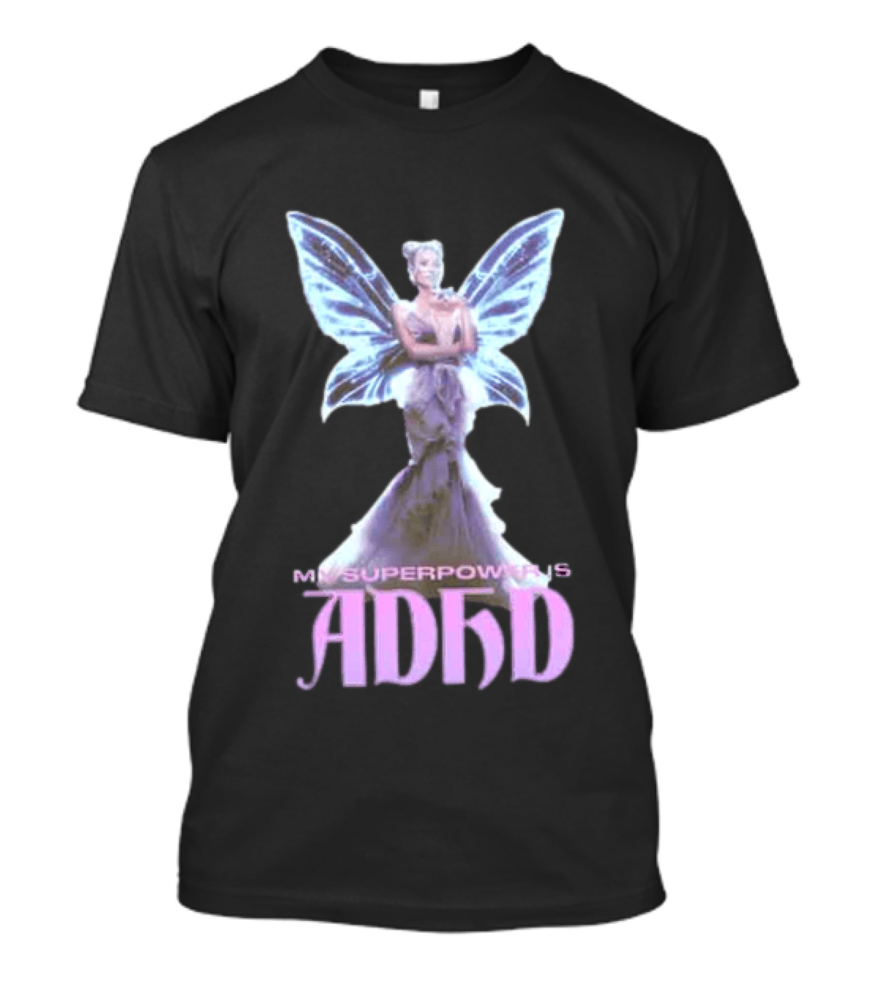 Paris Hilton ADHD Butterfly Heavyweight T-Shirt