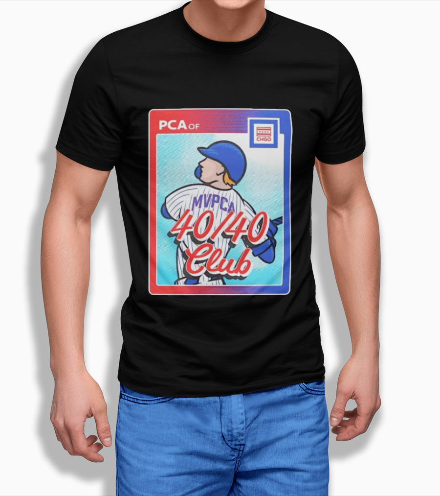 PCA CHGO MVP 40/40 Club Baseball Chicago Cubs T-Shirt