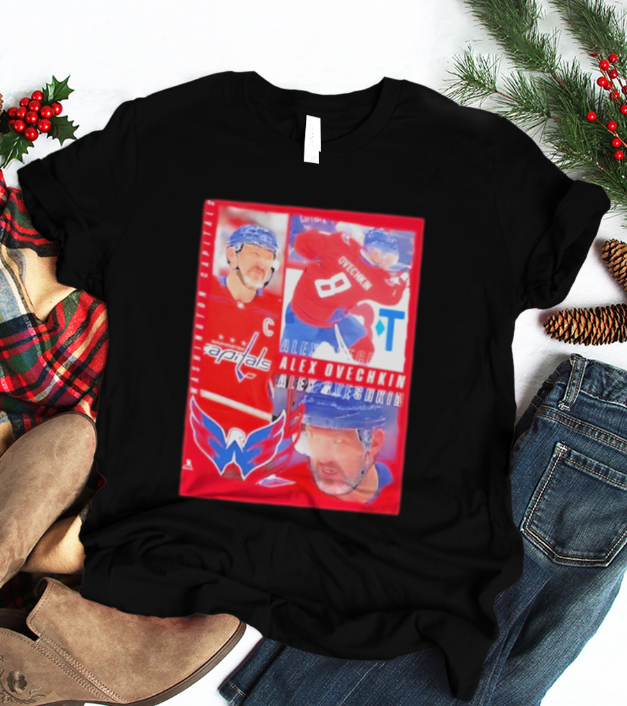 Washington Capitals Alex Ovechkin 8 NHL 2026 T-Shirt