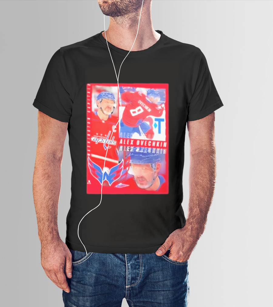 Washington Capitals Alex Ovechkin 8 NHL 2026 T-Shirt