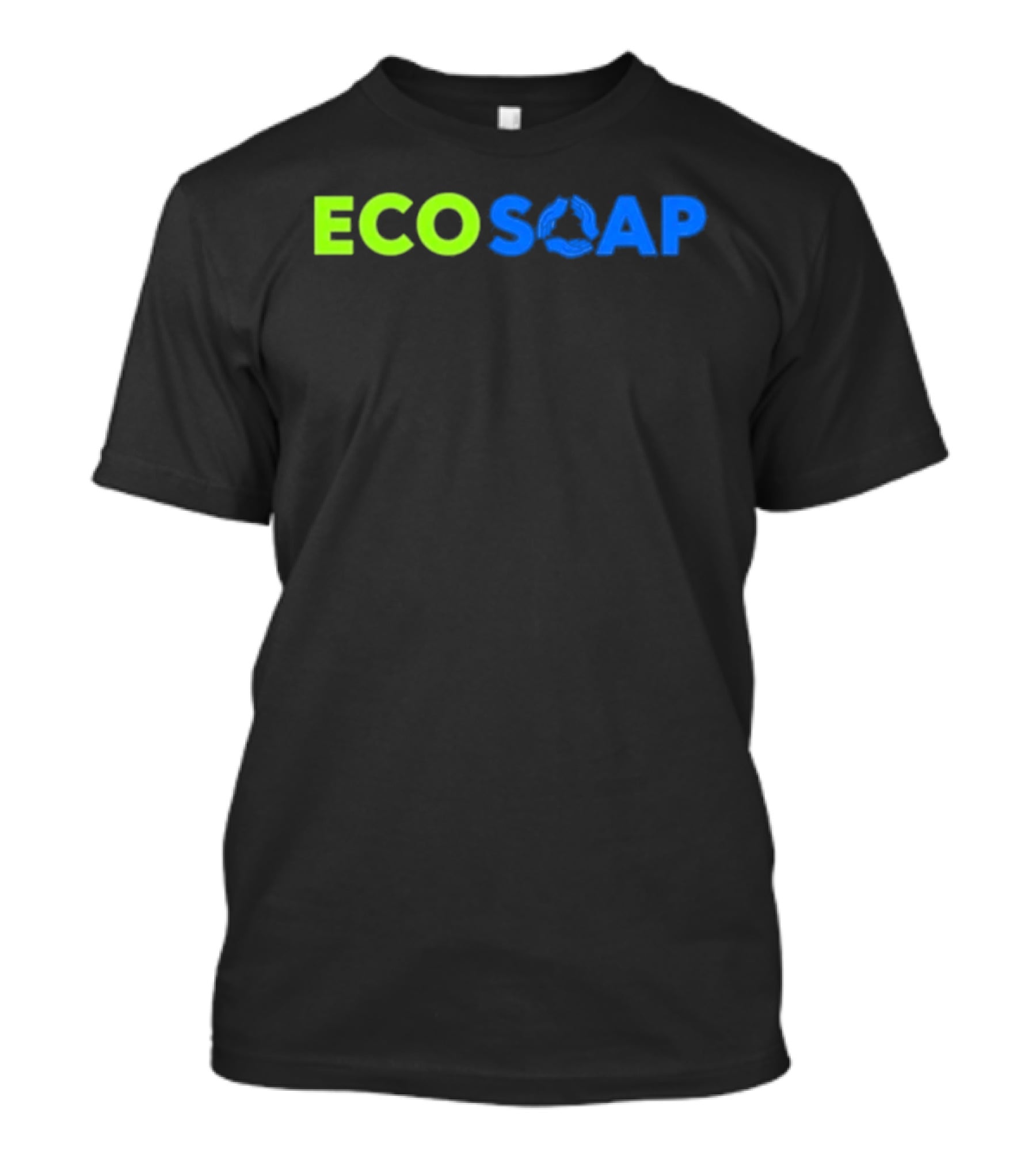 Purchased Equals 100 Bars Donated Ecosoap Green Blue Recycling T-Shirt