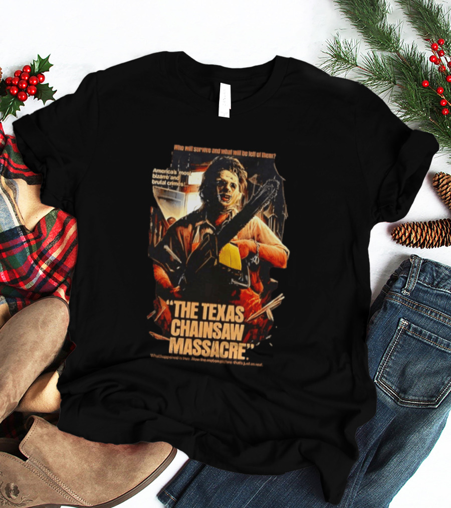 The Texas Chainsaw Massacre America's Most Bizarre And Brutal Crimes Halloween 2026 T-Shirt