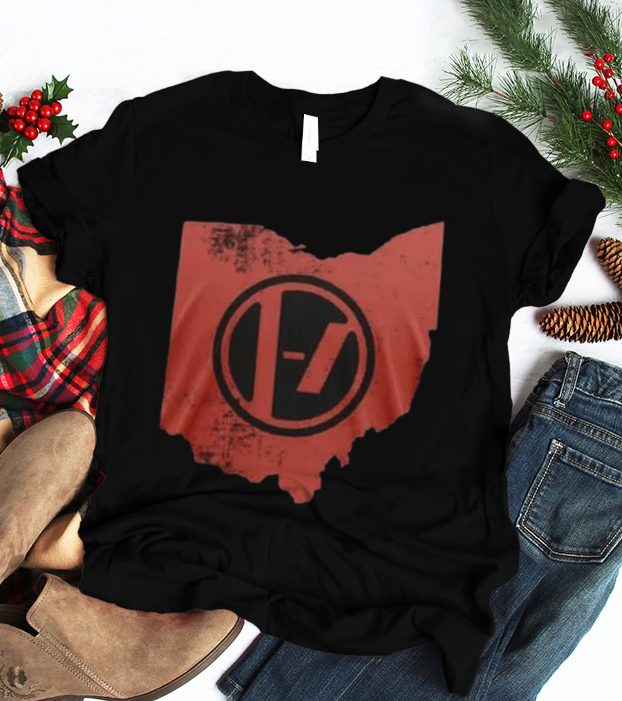 Twenty One Pilots Ohio State Symbol 2026 Stadium Tour Black T-Shirt