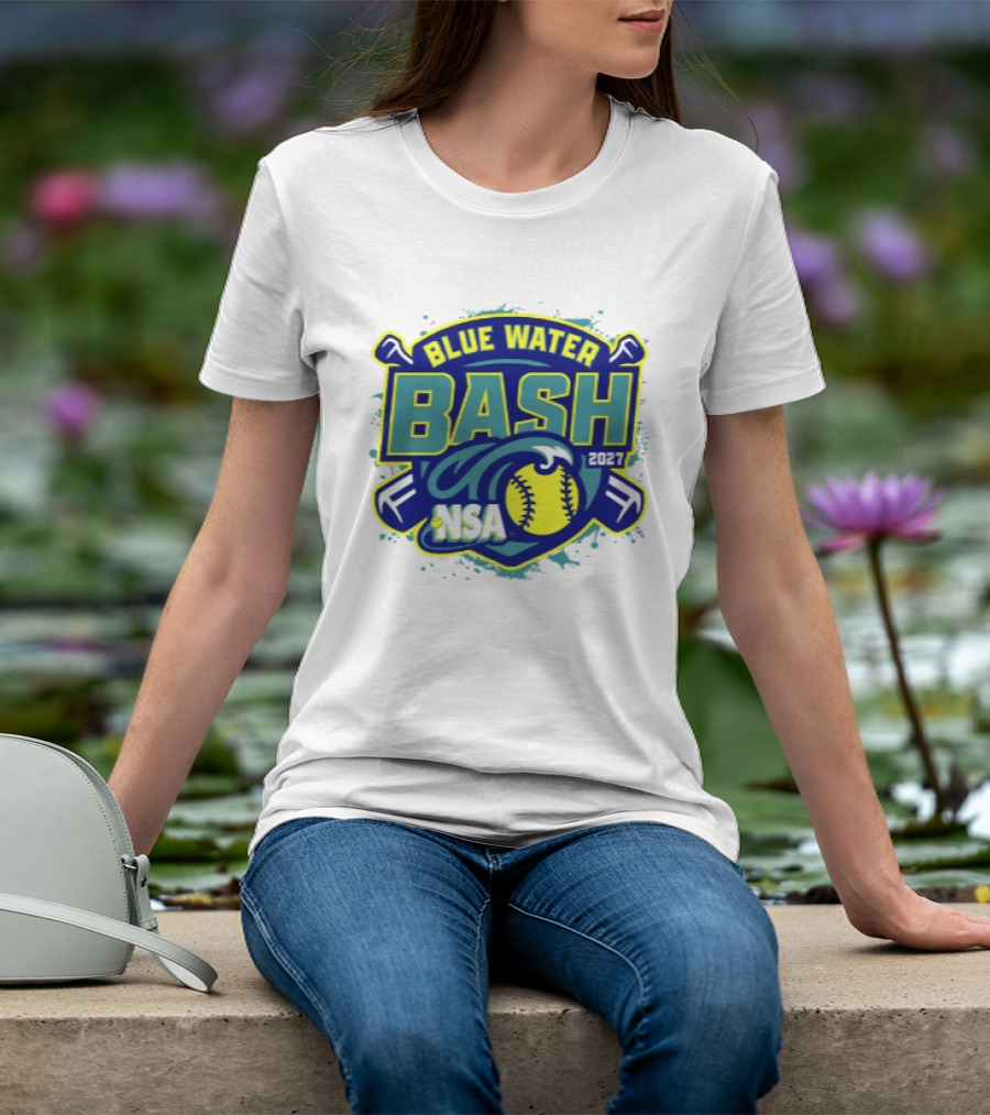 2027 NSA Blue Water Bash Fastpitch Softball Tournament T-Shirt
