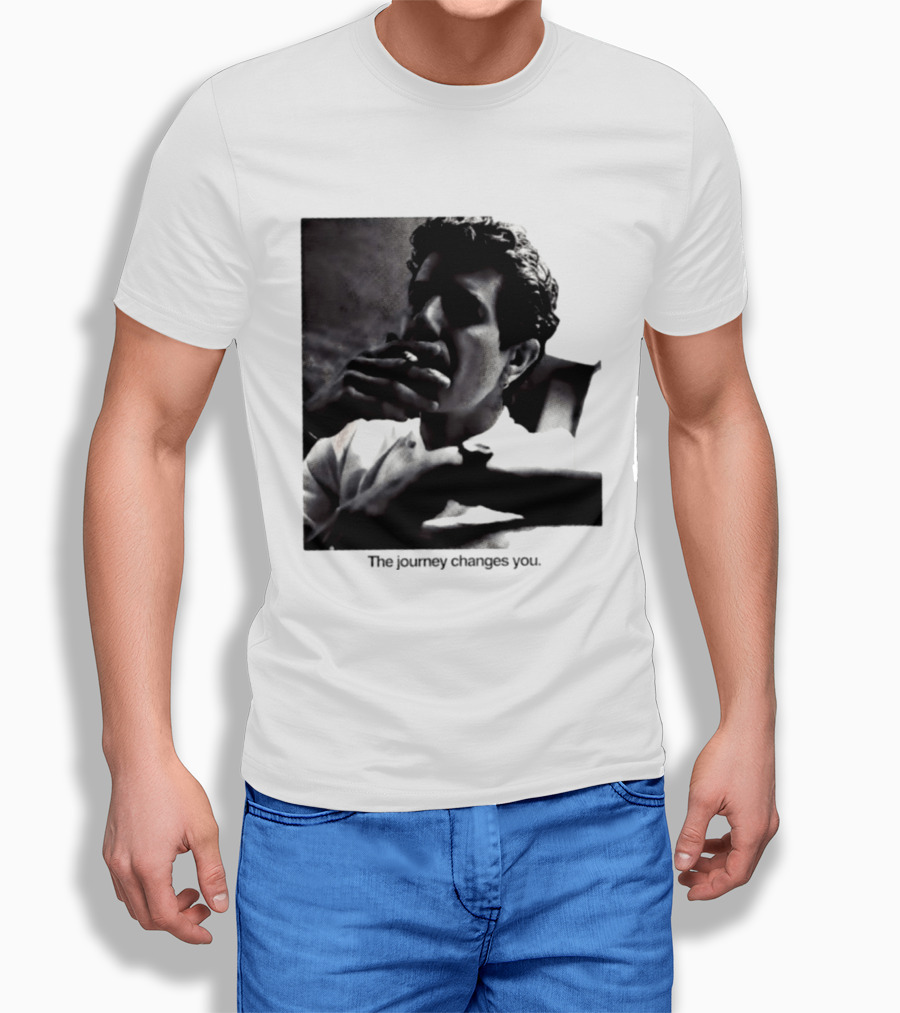 Anthony Bourdain Smoking The Journey Changes You T-Shirt