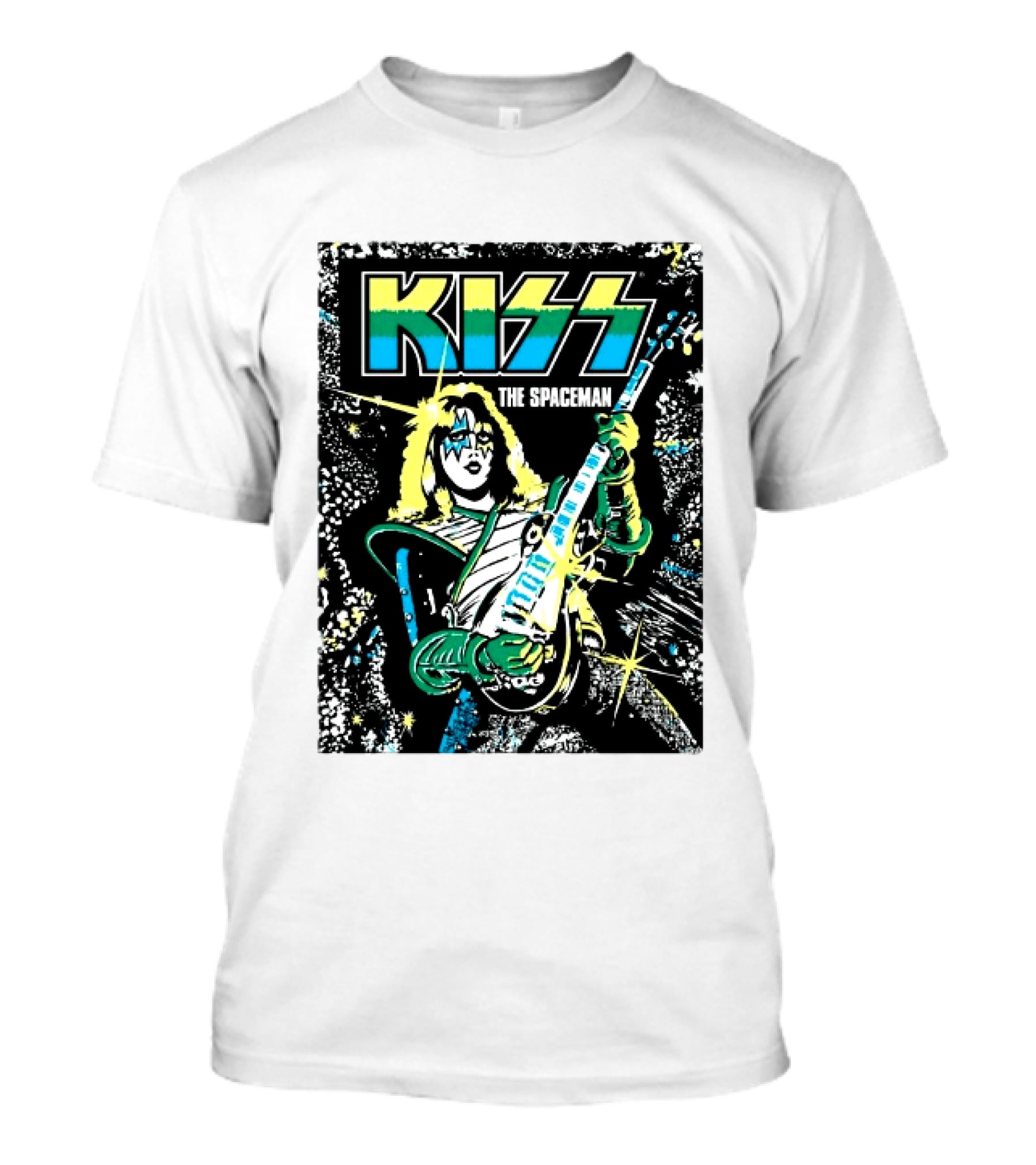 Kiss The Spaceman Ace Frehley Ben Cooper Action Figures Halloween 2026 70s T-Shirt