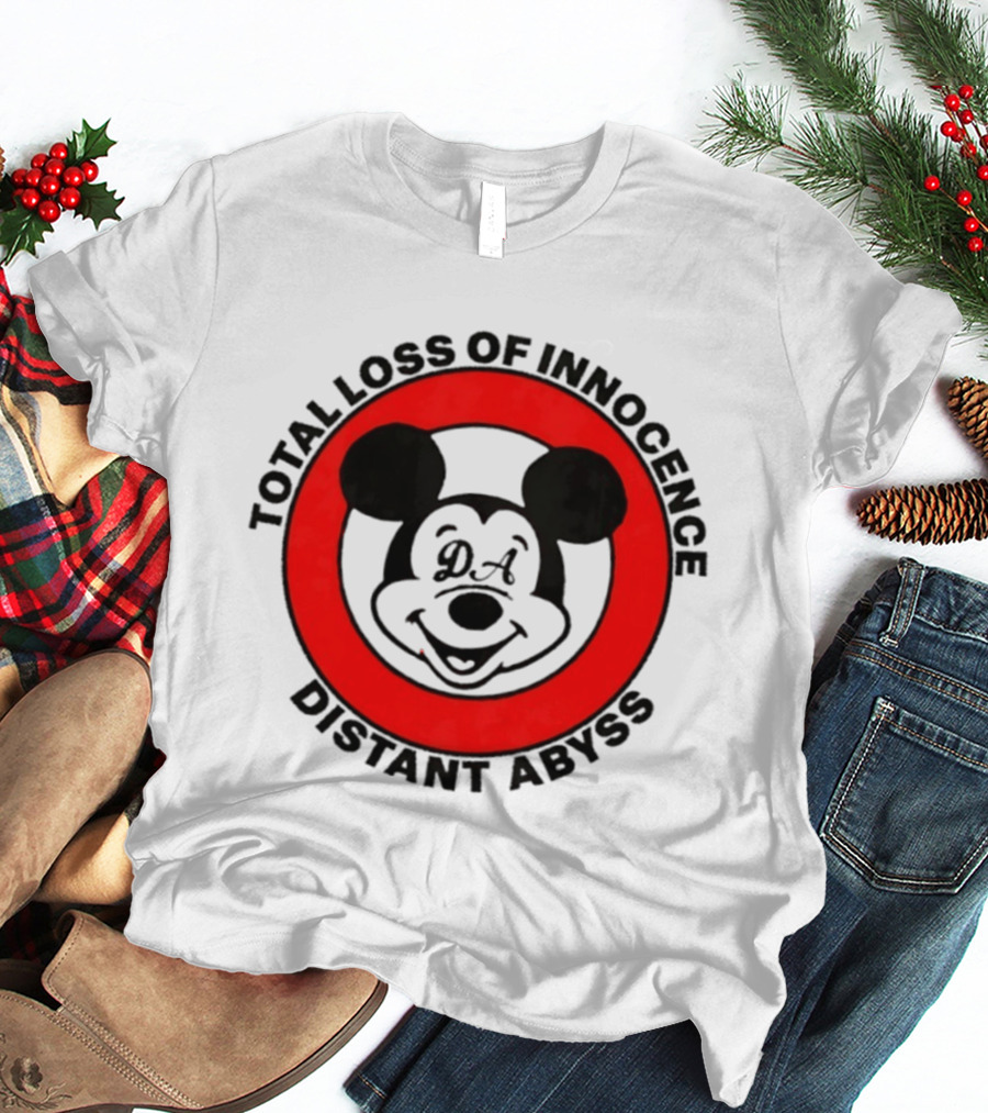 Total Loss Of Innocence Distant Abyss Mickey Mouse T-Shirt