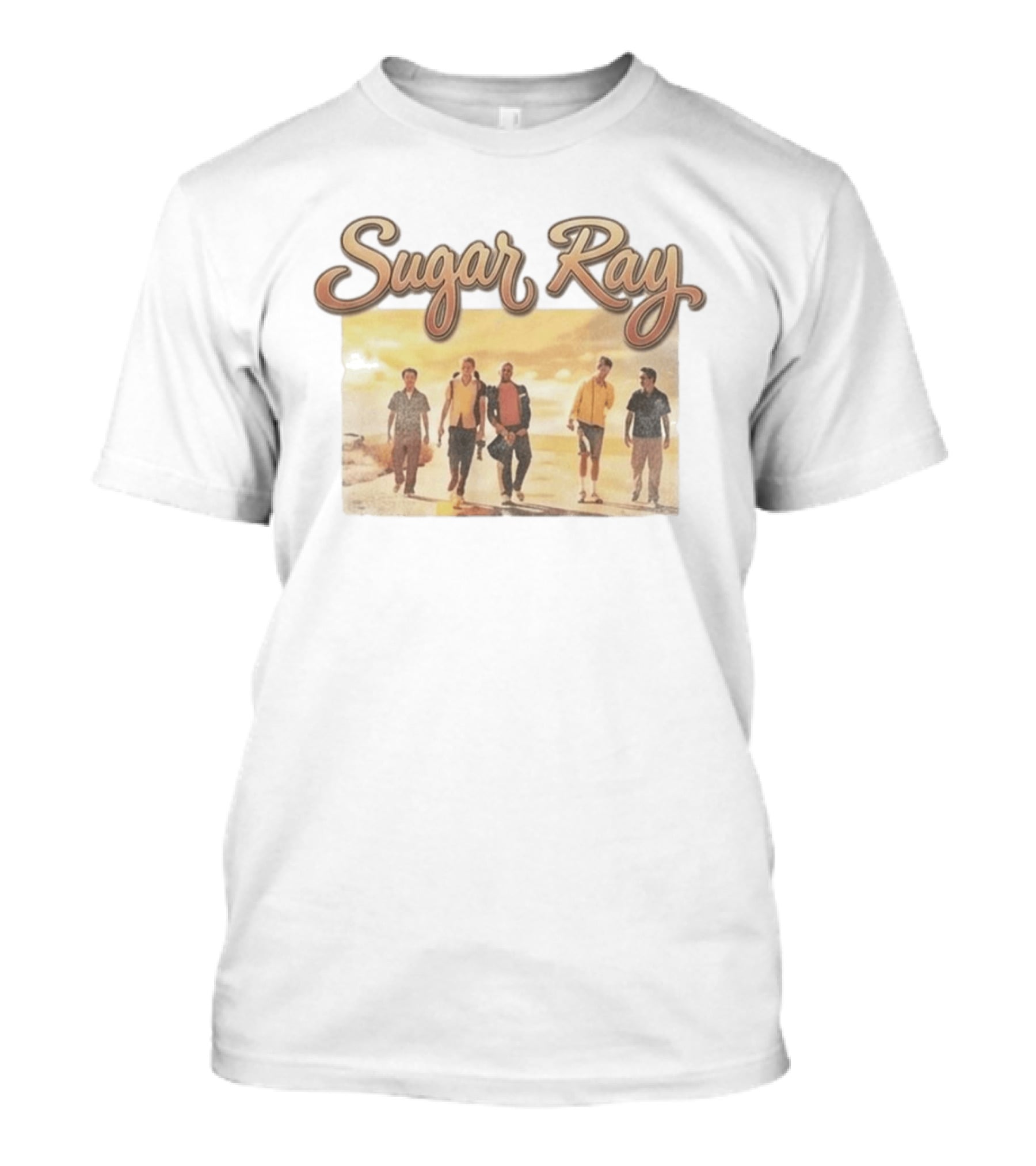 Shai Gilgeous Alexander Sugar Ray Band Walkway T-Shirt