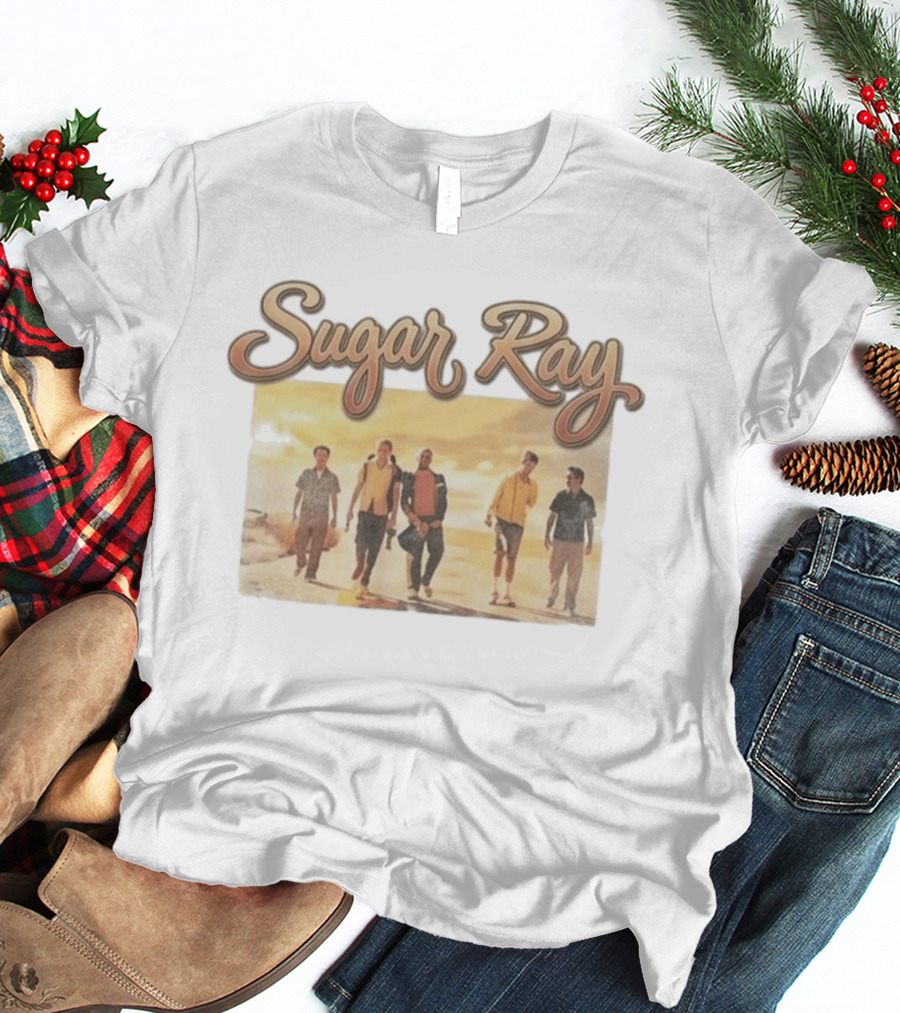Shai Gilgeous Alexander Sugar Ray Band Walkway T-Shirt