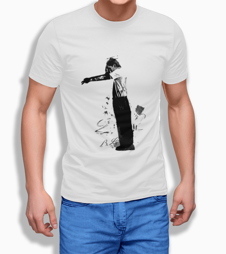 The Kid Laroi A Perfect World Tour 2026 Black Scribble T-Shirt