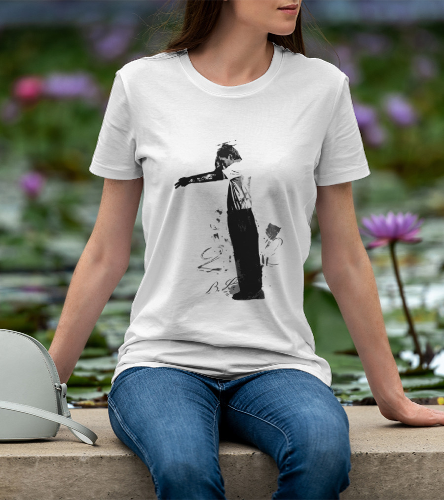 The Kid Laroi A Perfect World Tour 2026 Black Scribble T-Shirt