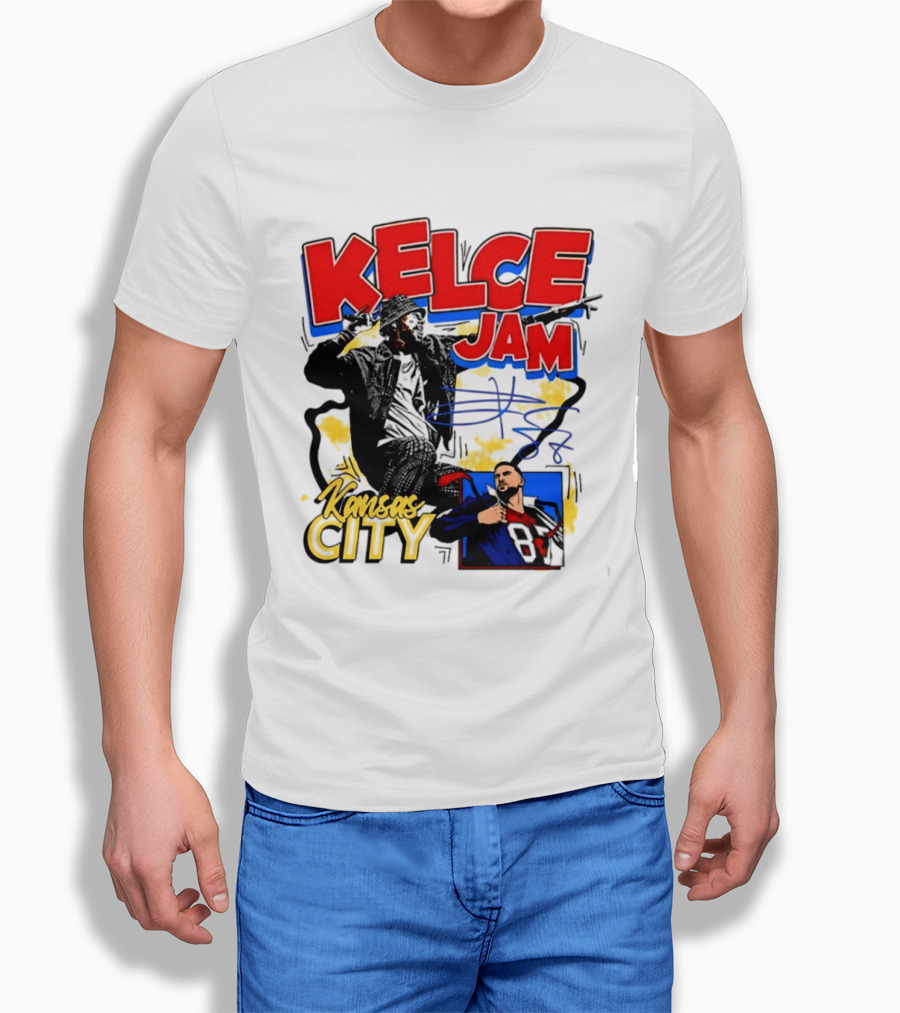 Kelce Jam Kansas City Chiefs Football Star T-Shirt