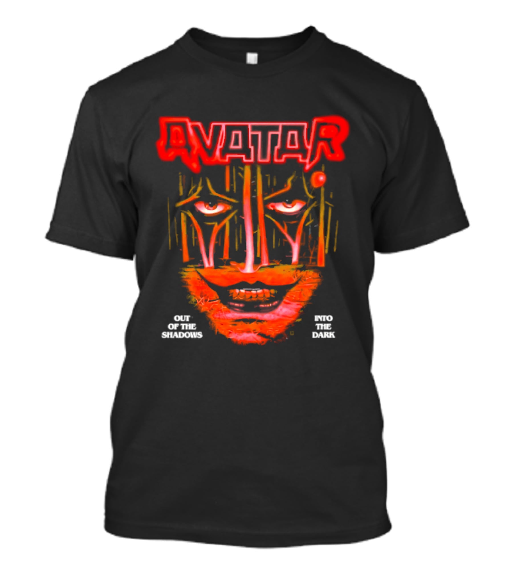 Avatar Out Of The Shadows Into The Dark Face T-Shirt