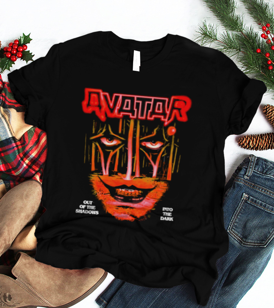 Avatar Out Of The Shadows Into The Dark Face T-Shirt