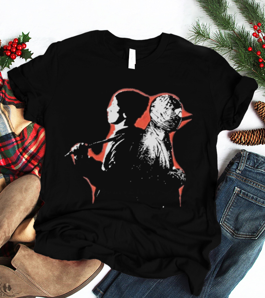 Dark Duo Silhouette Black Sword T-Shirt