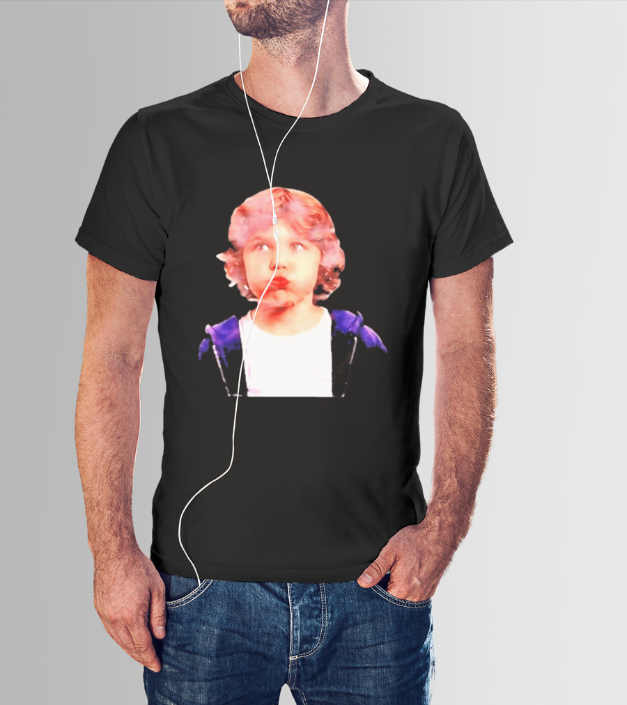 William Jakrapatr ADLV Curly Hair Baby Face Expression T-Shirt