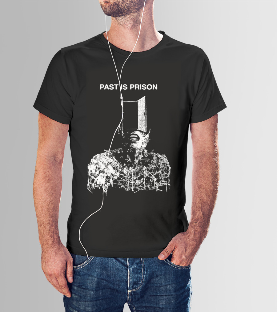 Past Is Prison Dark Horror Door Head Creepy T-Shirt