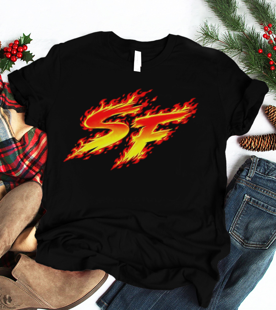 SF Flames Hot Rod Flaming T-Shirt