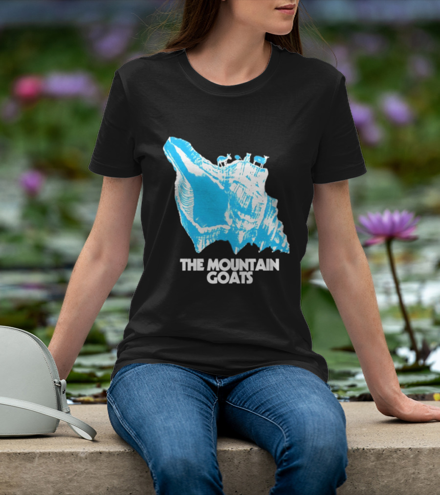 The Mountain Goats Indie Rock John Darnielle Blue Conch T-Shirt