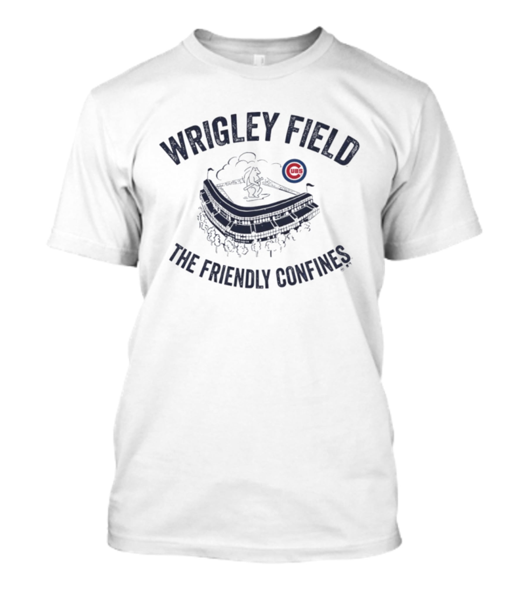 Wrigley Field Chicago Cubs The Friendly Confines T-Shirt