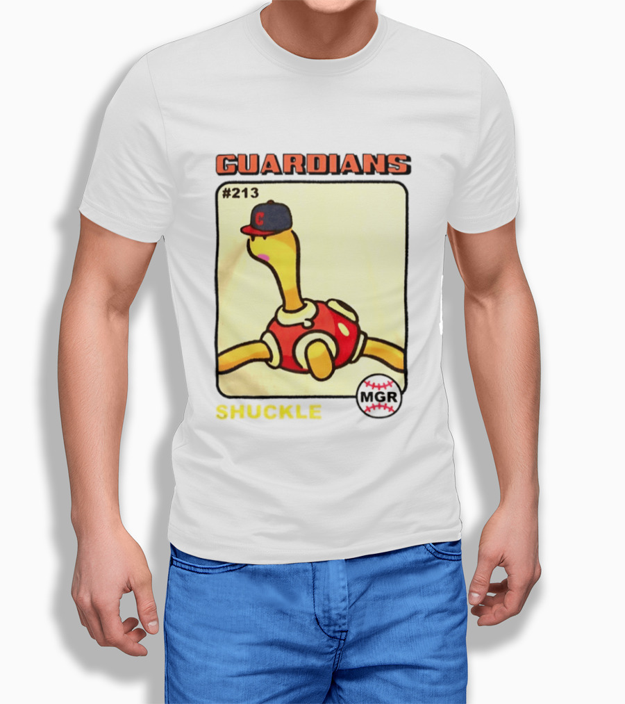 GUARDIANS Pokémon Shuckle #213 MGR Baseball Fusion T-Shirt
