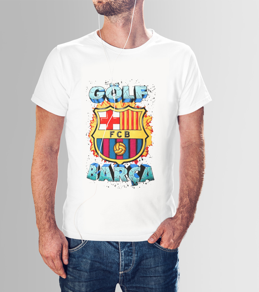 FCB Golf Barça Soccer Crest T-Shirt
