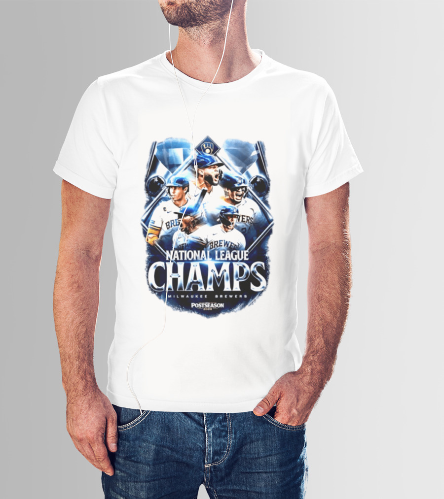 Milwaukee Brewers National League Champs 2026 Postseason T-Shirt