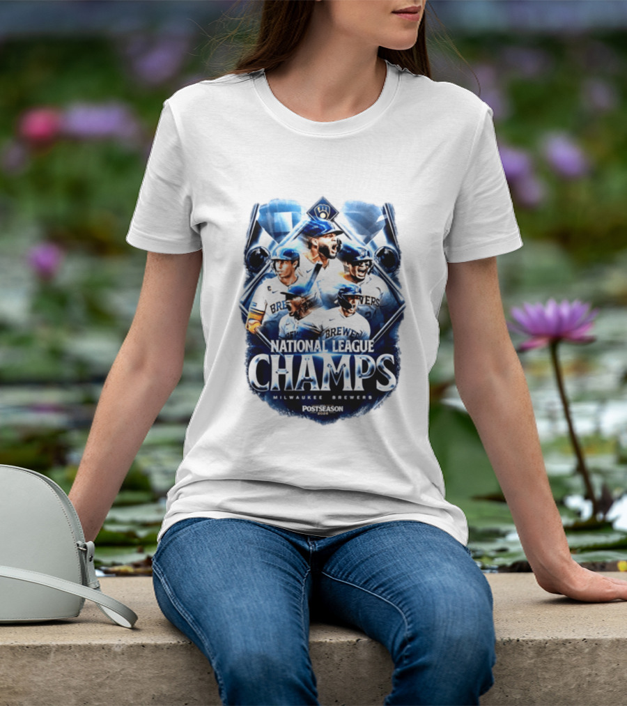 Milwaukee Brewers National League Champs 2026 Postseason T-Shirt