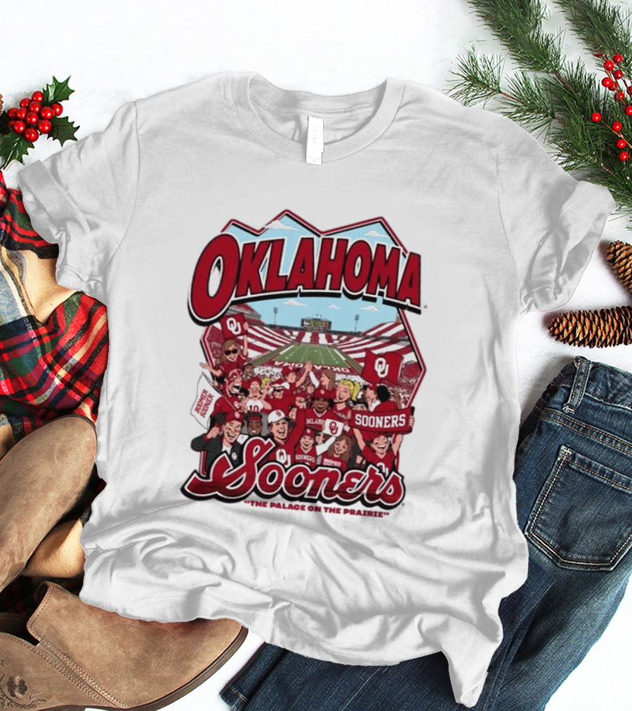 Oklahoma Sooners Football Fans Gaylord Family Oklahoma Memorial Stadium 2026 T-Shirt