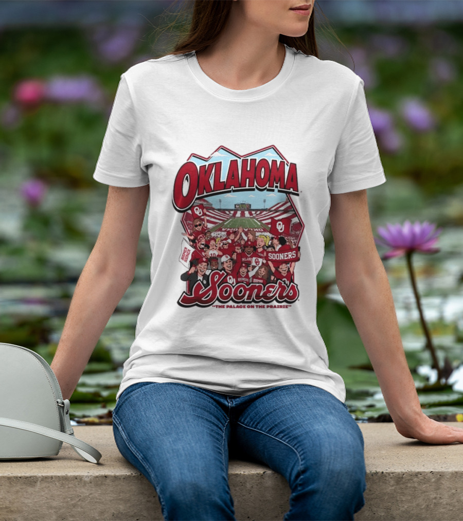 Oklahoma Sooners Football Fans Gaylord Family Oklahoma Memorial Stadium 2026 T-Shirt