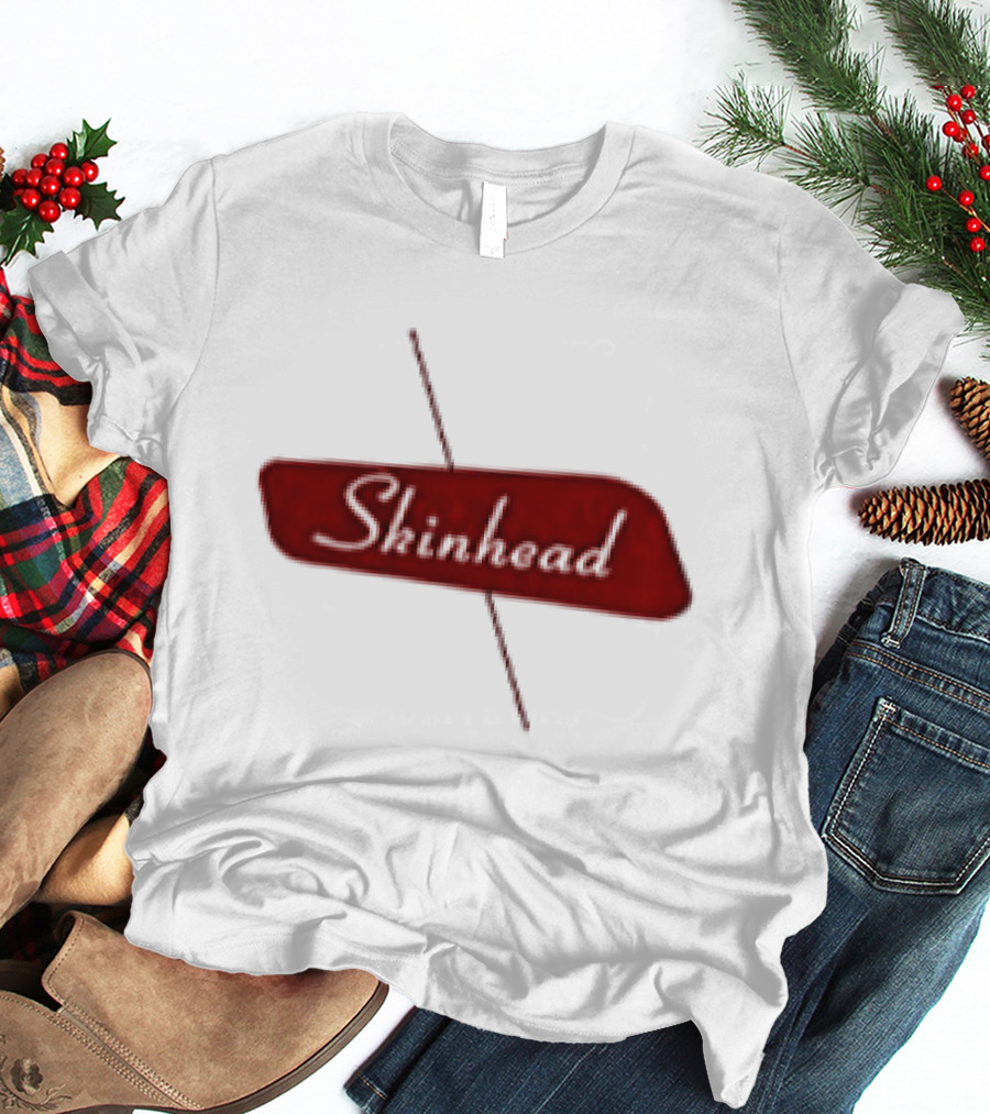Skinhead Whad'ya Wanna Eat Delicious Lobster Steak Red Wine Chocolate Cake T-Shirt
