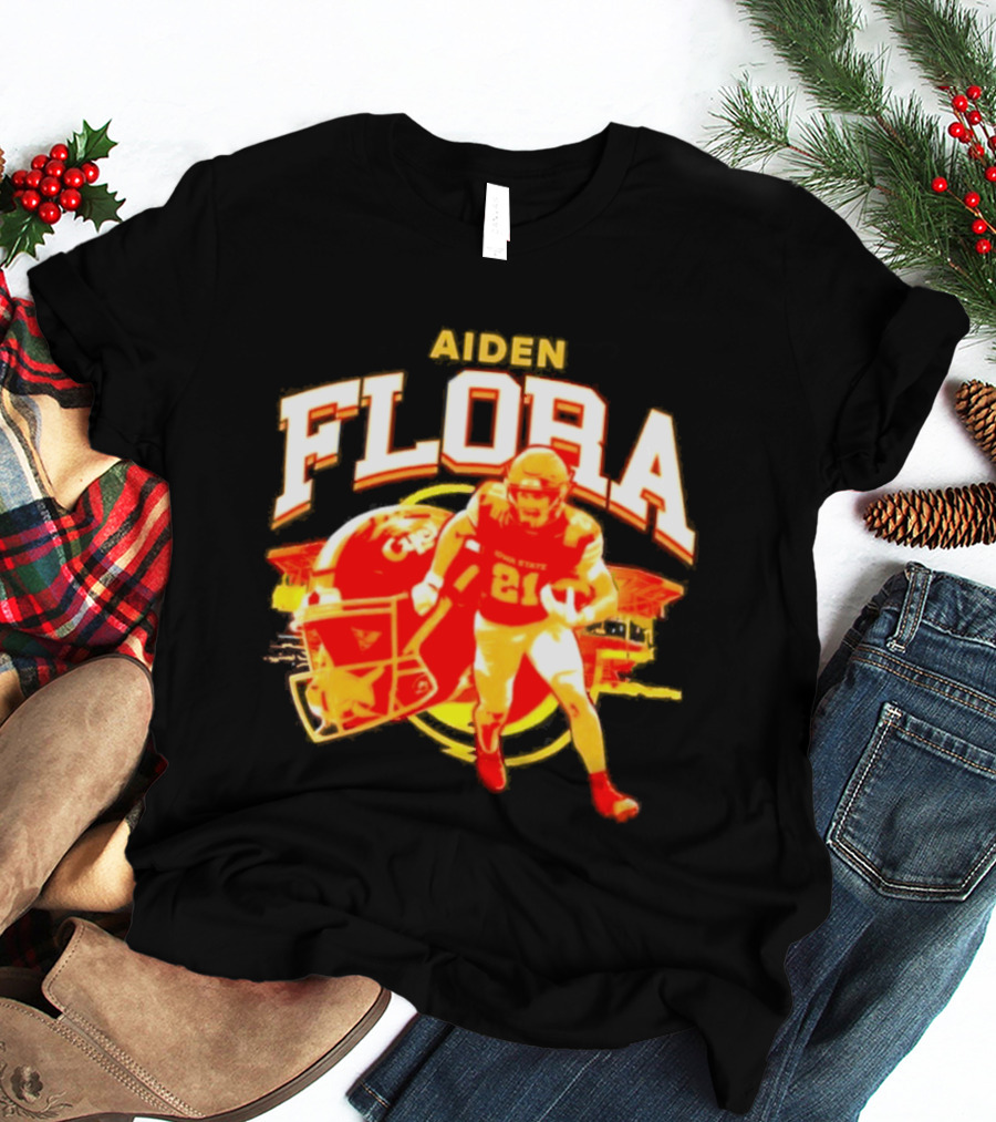 Aiden Flora Iowa State Football 21 T-Shirt