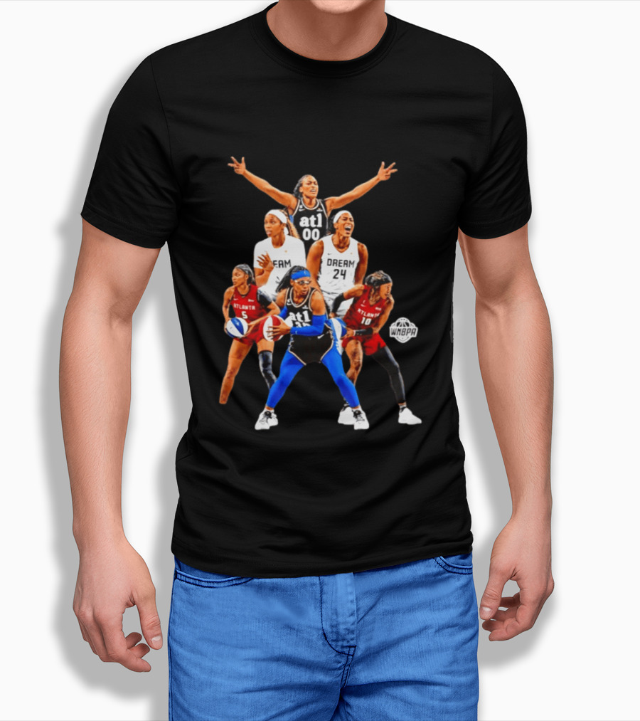 Atlanta Dream ATL All For ATL WNBPA 2026 Basketball Team Collaboration T-Shirt