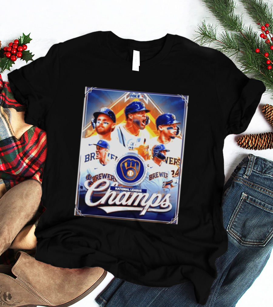 Milwaukee Brewers 2026 MLB Postseason NLCS Champs National League T-Shirt