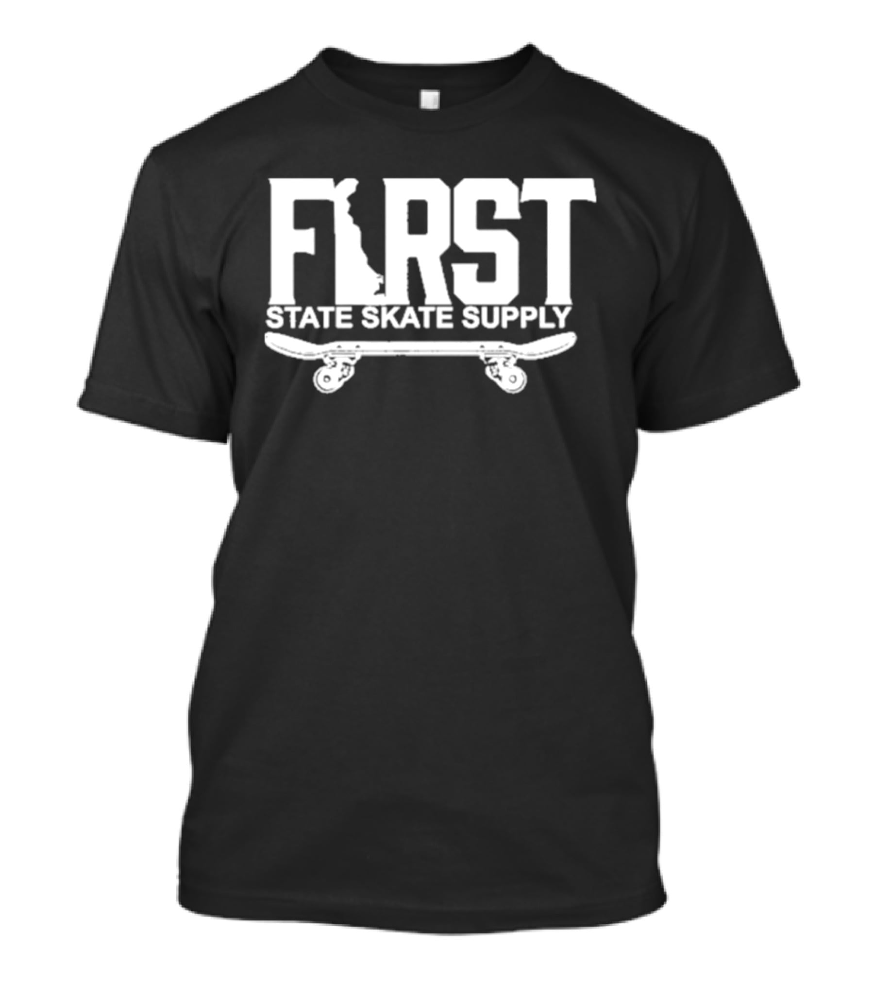 First State Skate Supply Delaware Skateboard T-Shirt