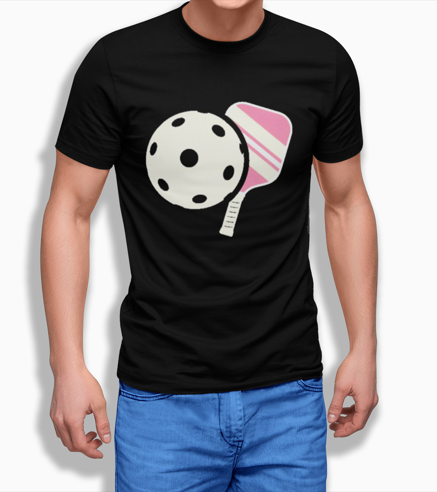 Grand Rapids Pickleball Paddle And Ball Sports T-Shirt
