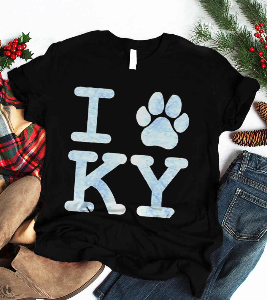 I PAW KY Kentucky Wildcats Fan Gear T-Shirt