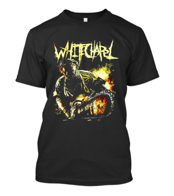 Whitechapel Australia 2026 Tour Chainsaw Artistry T-Shirt