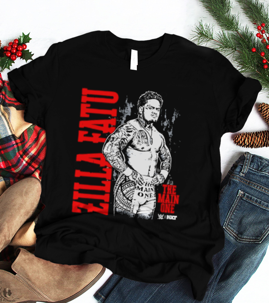 Zilla Fatu The Main One NXT Fatu Vertical WWE T-Shirt