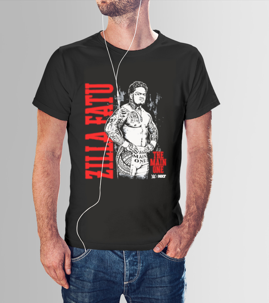 Zilla Fatu The Main One NXT Fatu Vertical WWE T-Shirt