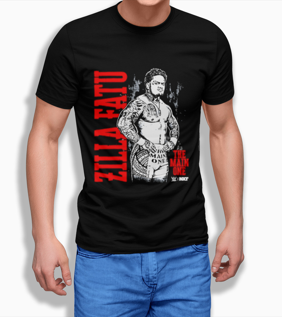 Zilla Fatu The Main One NXT Fatu Vertical WWE T-Shirt