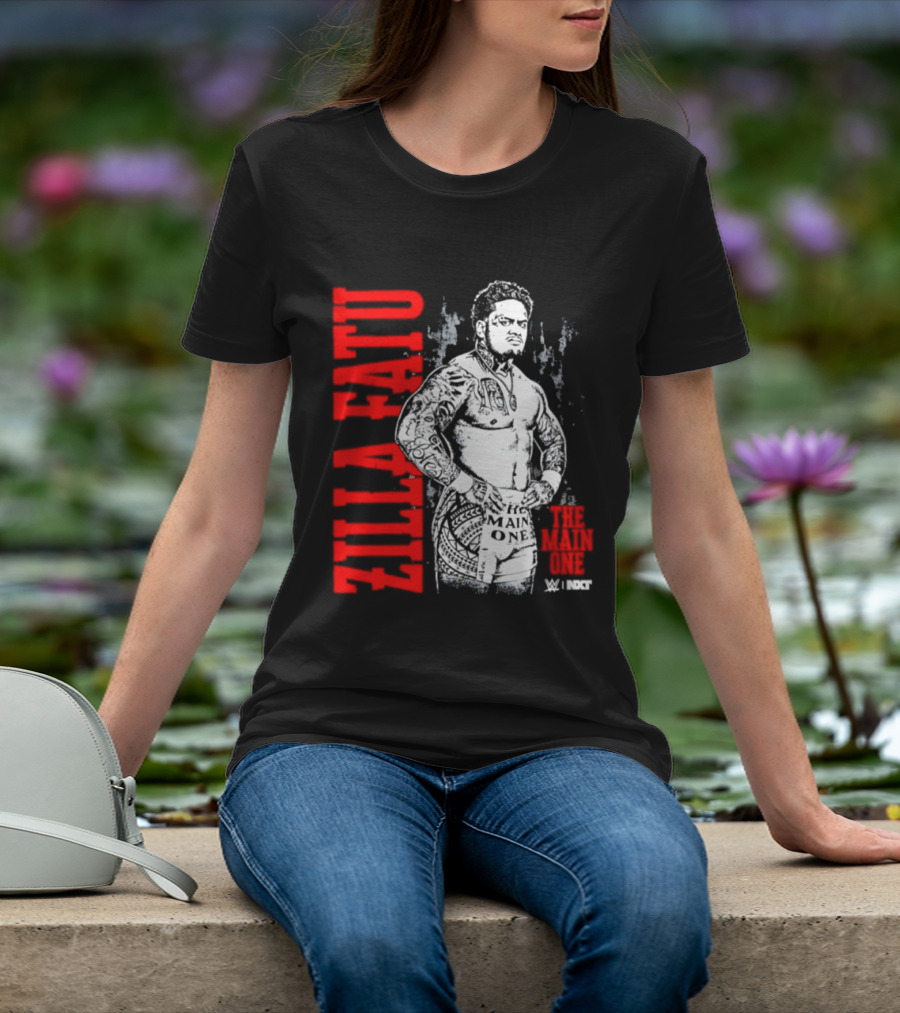 Zilla Fatu The Main One NXT Fatu Vertical WWE T-Shirt