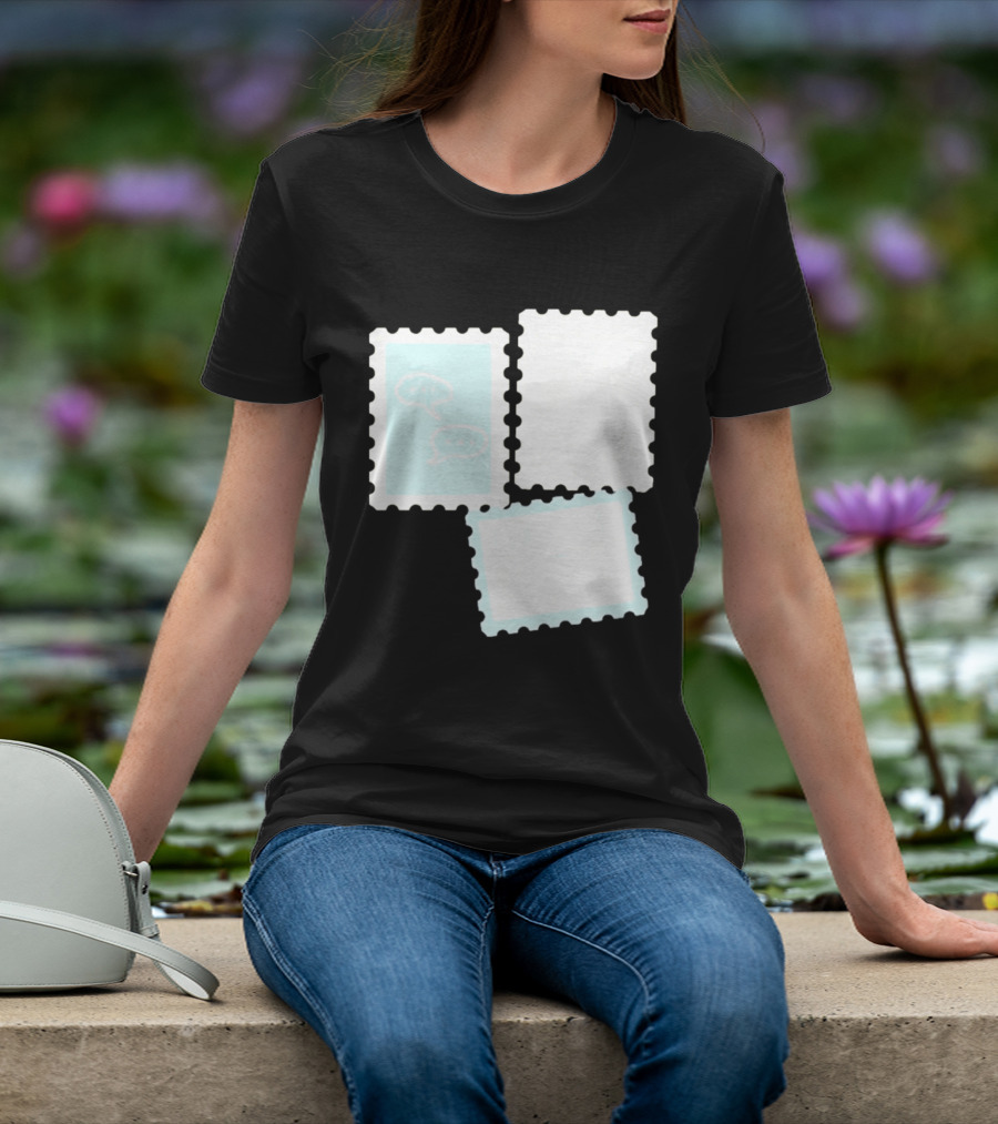 MassBQ Postage Stamps Speech Bubbles Collection T-Shirt