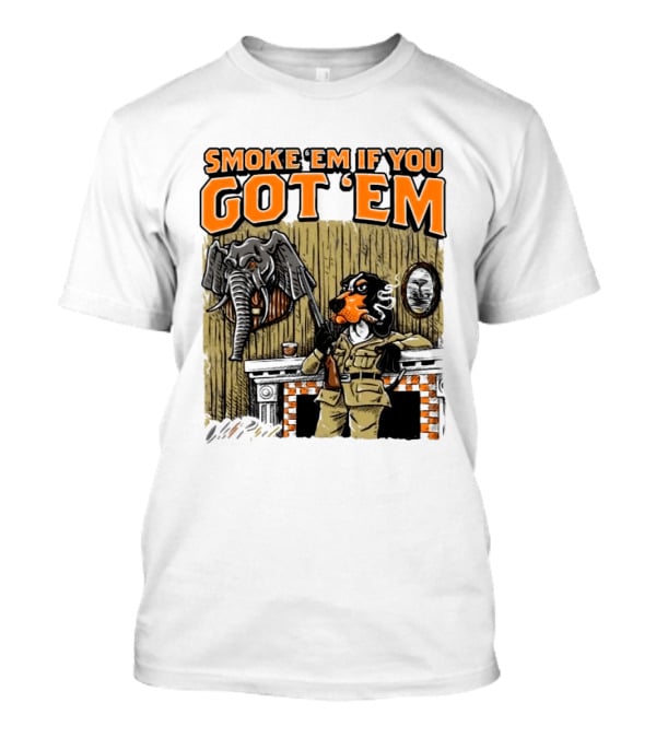 Smoke 'Em If You Got 'Em Tennessee Volunteers Beat Alabama Crimson Tide 26 10 T-Shirt