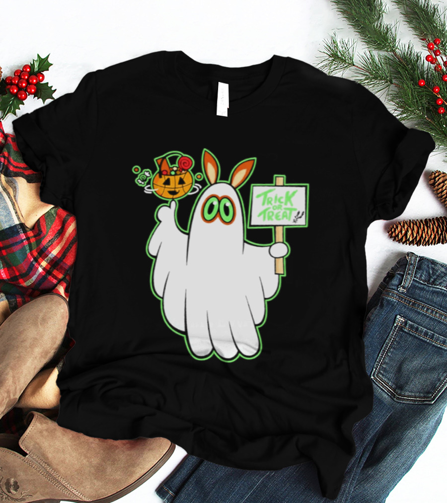 Halloween Trick Or Treat Ghost 2026 27 Spurs T-Shirt