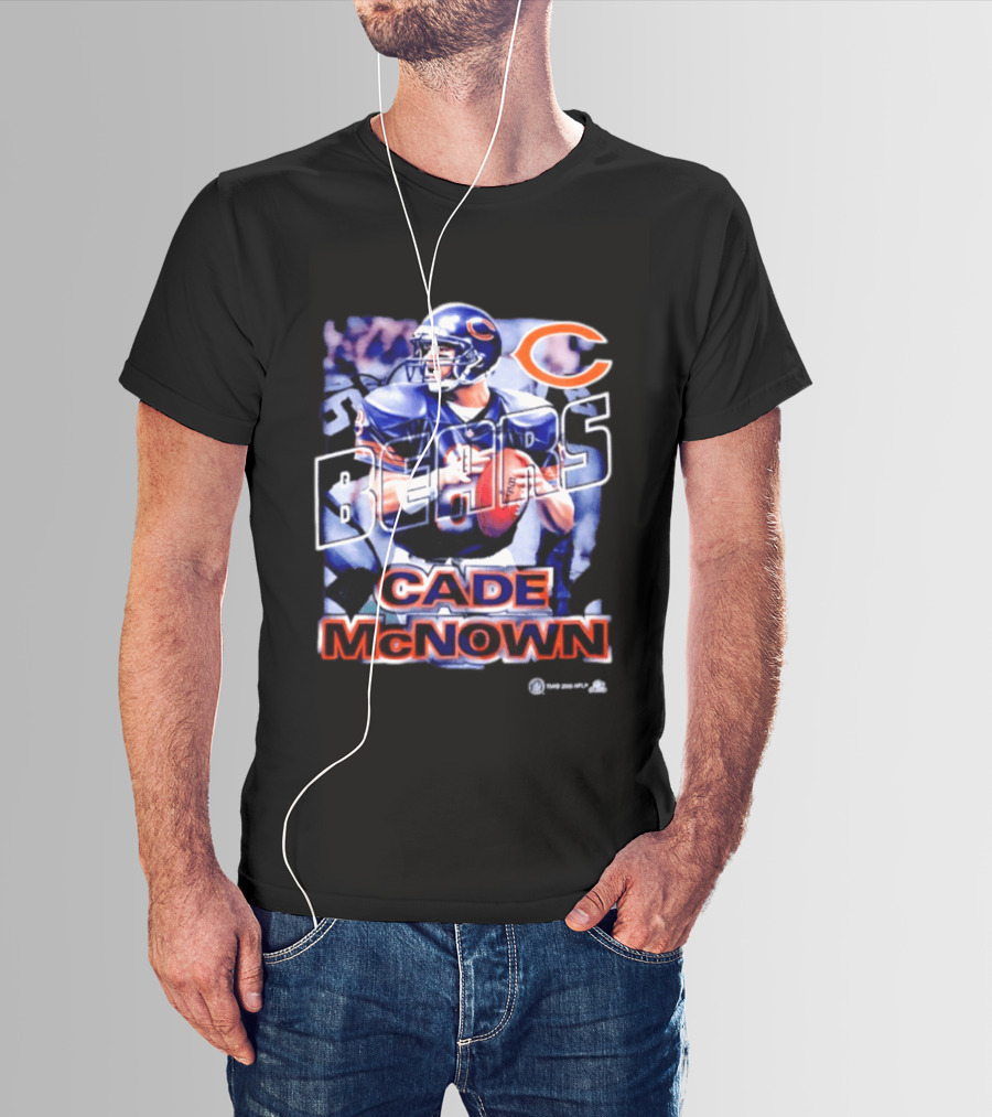 Chicago Bears Cade McNown Football Quarterback Player T-Shirt