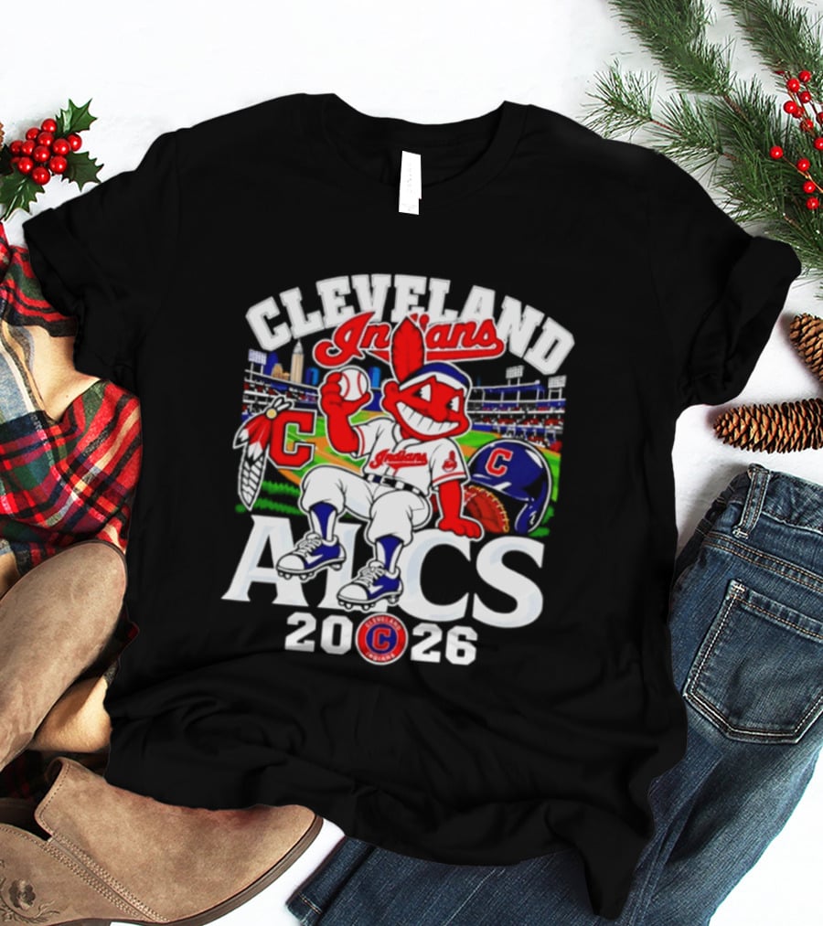 Cleveland Indians ALCS 2026 Baseball Stadium Celebration T-Shirt